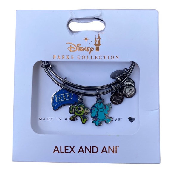 Alex and Ani Jewelry - Alex and Ani Disney Monster University Charm Bangle Bracelet
